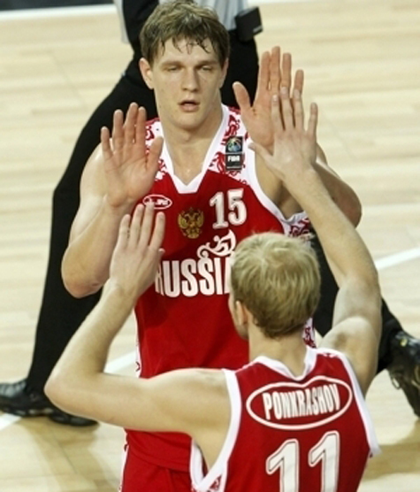 Тимофей Мозгов, центровой сборной России по баскетболу,  – специально для «МК»
