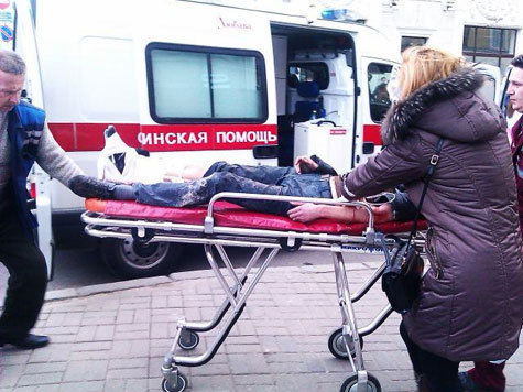 Корреспондент "МК" находился неподалеку от места взрыва в момент трагедии в минском метро