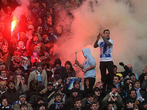 Во время матча с «Тереком» они сожгли флаг Чеченской республики