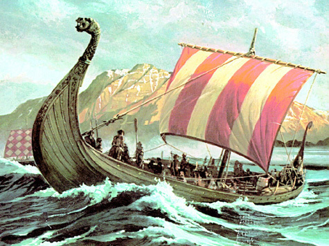 Скандинавские завоеватели определяли своё положение в море даже тогда, когда небо затягивалось облаками