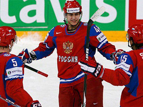 Российские хоккеисты разгромили команду Латвии со счетом — 6:0