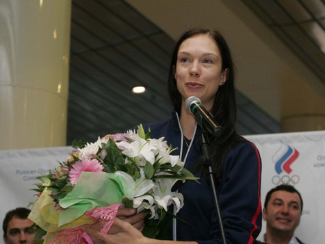 Как встречали женскую сборную России по волейболу на родине