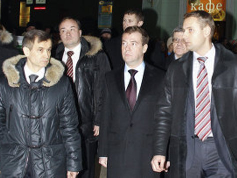 Президент РФ неожиданно проинспектировал Киевский вокзал