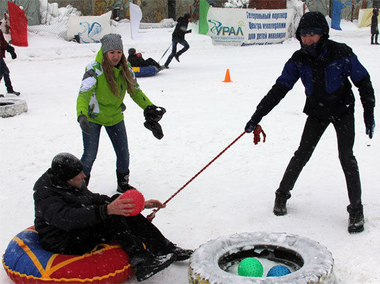 Ребята из уфимских интернатов почувствовали себя олимпийцами