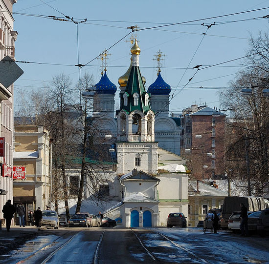 Храм святых Жен Мироносиц на улице Добролюбова был освящен сегодня