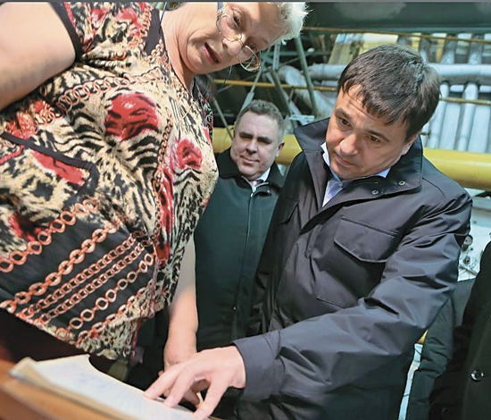 После победы на сентябрьских выборах Андрей Воробьев продолжает инспектировать вверенные ему города и веси