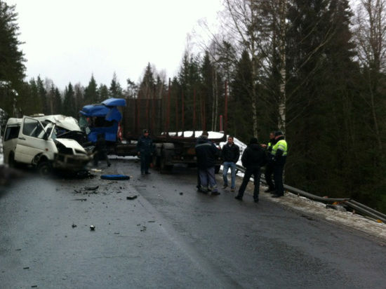 Авария произошла в субботу на трассе "Скандинавия"