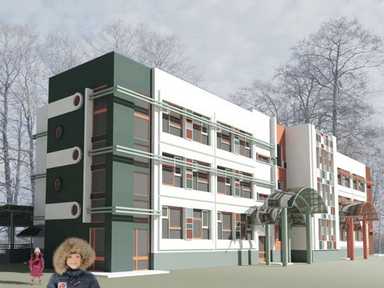 Архитекторы обнародовали проект необычных фасадов дошкольных учреждений

