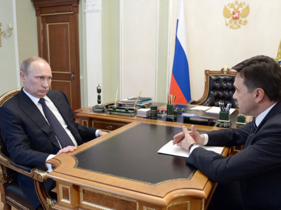 В понедельник глава Подмосковья Андрей Воробьев встретился в Ново-Огареве с главой государства Владимиром Путиным