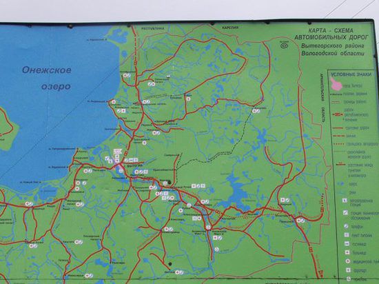 Подробная карта олонецкого района карелии подробная