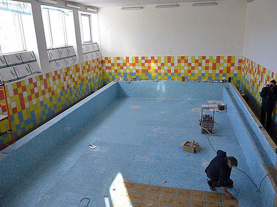 В городском спорткомплексе «Авангард»  скоро откроется новый бассейн для самых маленьких мурманчан