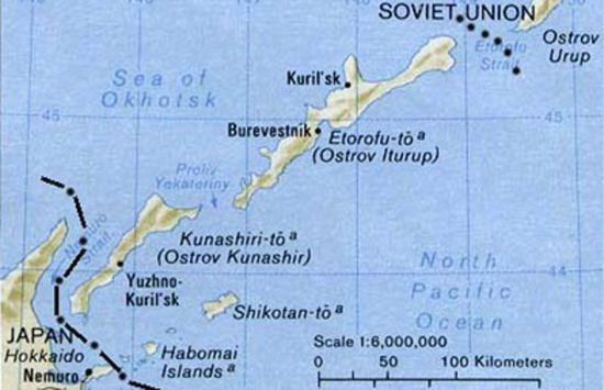 На острове Итуруп около 60% жителей имеют украинские корни, намекает на референдум в пользу Японии экс-министр обороны Страны Восходящего Солнца