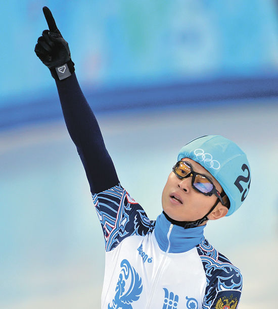 Натурализованный кореец  принес России первую медаль в мужском шорт-треке