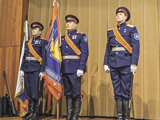 1 февраля Отдельское казачье общество Подмосковья отметило свой 15-летний юбилей