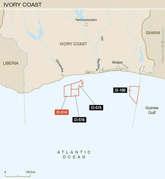 Французский нефтегазовый гигант Total сообщил о запасах нефти в водах Кот-д'Ивуара