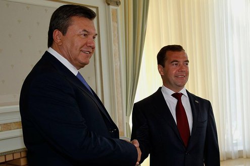Янукович и Медведев займутся экономическим сближением