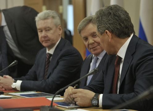 Мэр Москвы представил Медведеву планы по расширению города