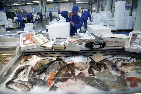 Мобильные автомагазины по продаже свежей и живой рыбы могут появиться в Москве в следующем году