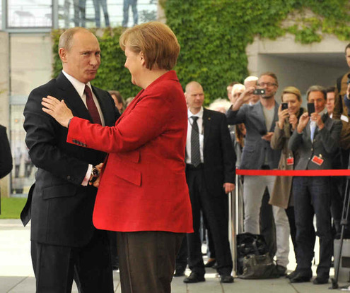 Путин прибыл в Берлин