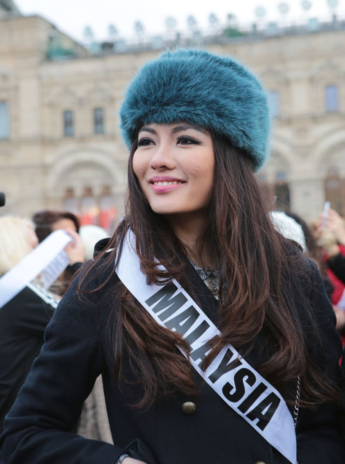 Участницам конкурса "Мисс Вселенная 2013" показали Москву