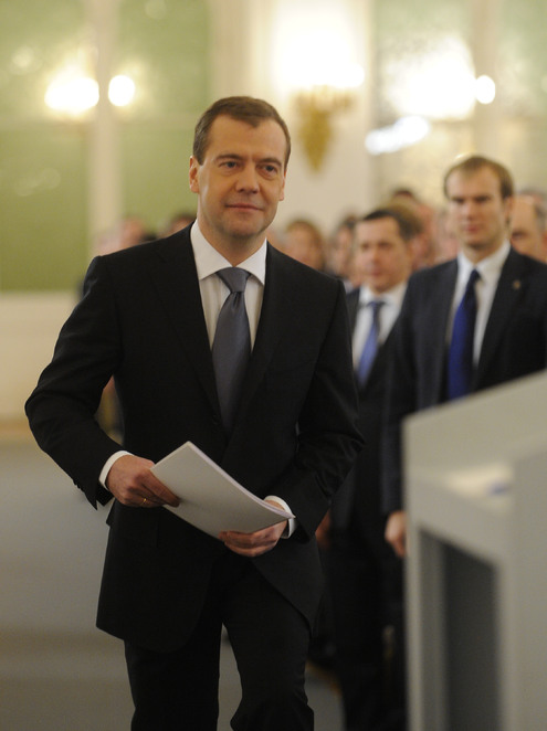 Медведев провозгласил курс на реформы