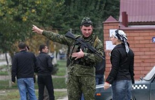 В Грозном атаковали парламент