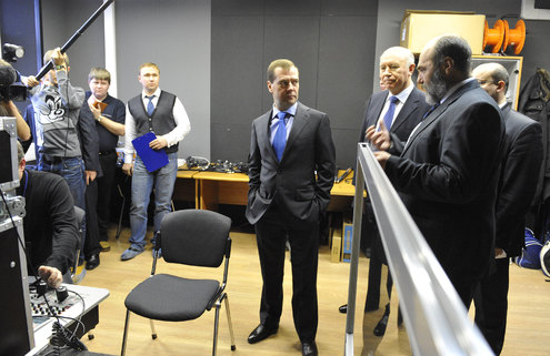 Медведев провел в Саранске заседание президиума Госсовета  