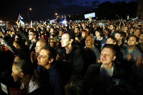 На митинге Навальный констатировал рождение новой оппозиции