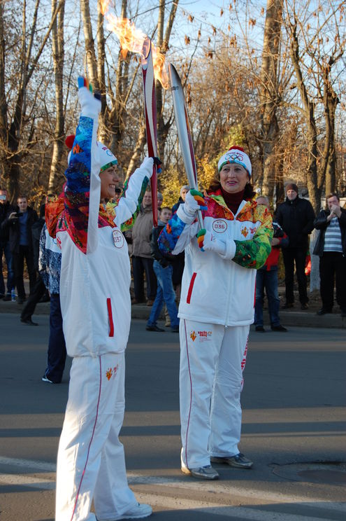 Эстафету Олимпийского огня приняла Ивановская область