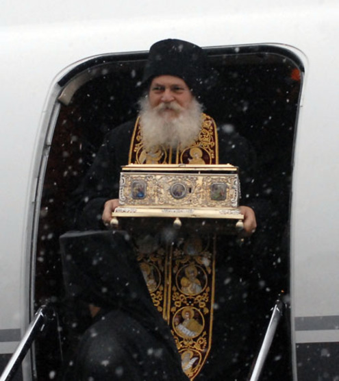 Привнесение пояса Пресвятой Богородицы в Москву