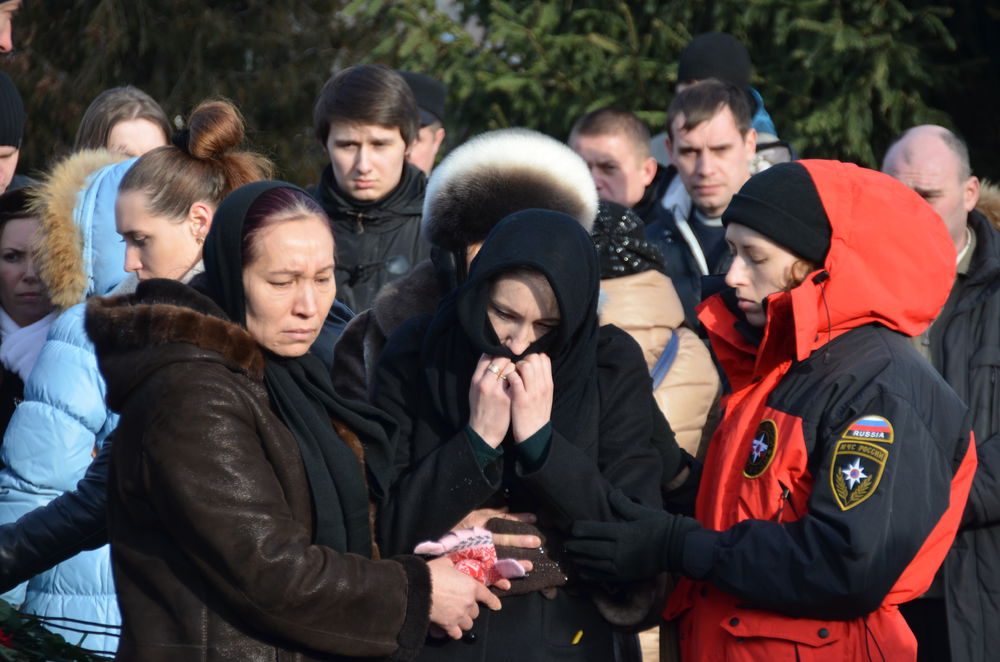 Похороны трагически погибшего школьного учителя Андрея Кириллова
