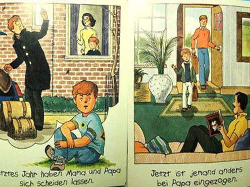 Немецким детям о гомосексуализме рассказывают в комиксах