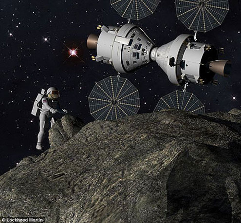 НАСА строит корабль для высадки человека на астероид