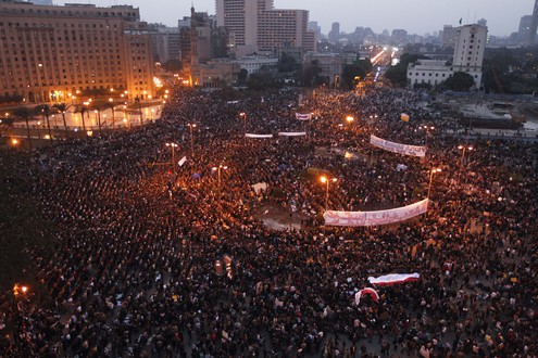 Мубарак обратился к миллионам протестующих