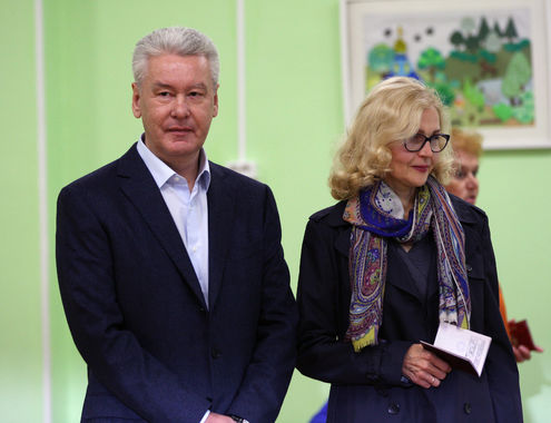 Сергей Собянин проголосовал на выборах мэра столицы