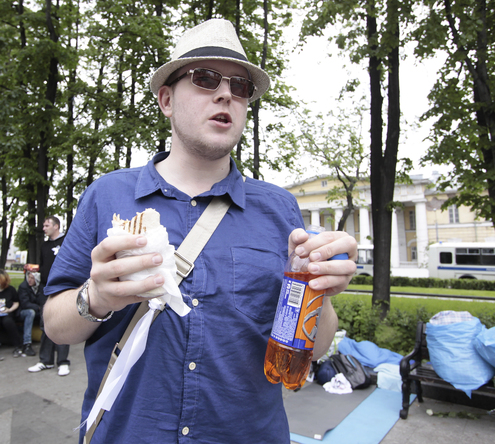 В Москве запретили есть