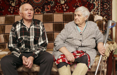 В Коломенском районе чета Антроповых отметила 60-летие супружеской жизни