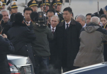 Владимир Путин прибыл с рабочим визитом в Китай