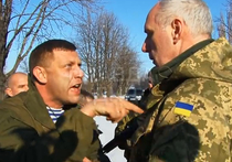 Глава ДНР Захарченко чуть не подрался с украинским «киборгом»