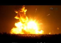 Ракета-носитель "Антарес" взорвалась на глазах миллионов американцев