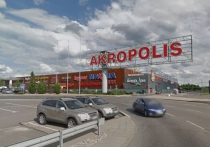 В Вильнюсе обрушилась крыша ТЦ "Акрополис"