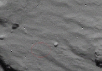 ЕКА опубликовало фото попрыгушек аппарата "Филы" по комете