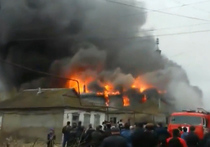 В дагестанском Кизляре вспыхнула центральная мечеть