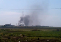 В Донецке идет бой за аэропорт. Истребители и десант выбивают ополченцев ДНР