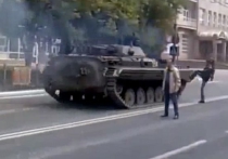 Референдум в Донецкой области начался досрочно: ополченцы ожидают начала спецоперации силовиков. Онлайн-трансляция