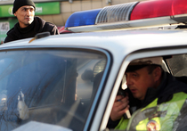 В Москве автоподставщики инсценировали аварию с машиной полицейских
