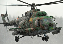 На юге России подняты в воздух боевые вертолеты "Крокодил" и "Терминатор"