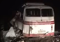 На Донбассе взорвался очередной автобус