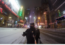 Невиданная буря мглою небо над Нью-Йорком кроет: на «Большое Яблоко» надвигается снежный шторм