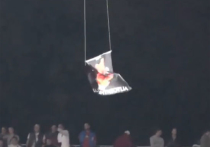 Что за флаг был запущен албанцами над стадионом во время футбольного матча в Белграде?